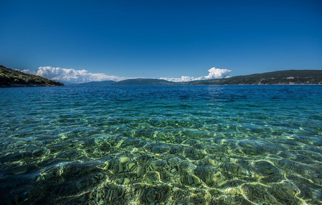 1332x850 Wallpaper sea, the sky, mountains, Croatia image