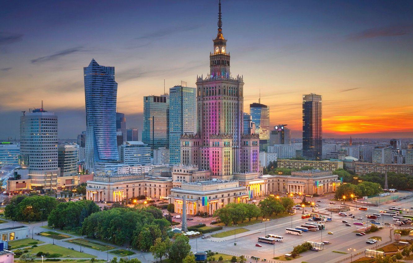Warszawa, Polen - Europas största städer