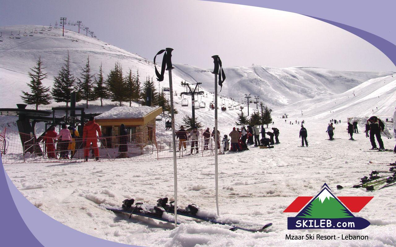 1280x800 Ski Lebanon wallpaper by