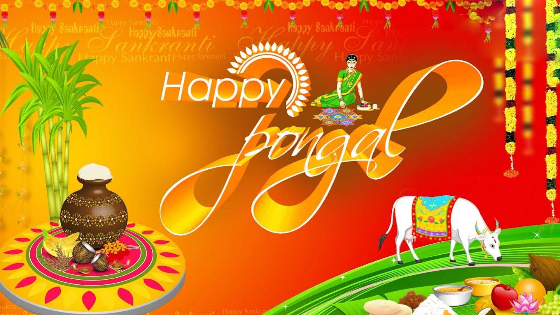1920x1080 Pongal Wallpaper