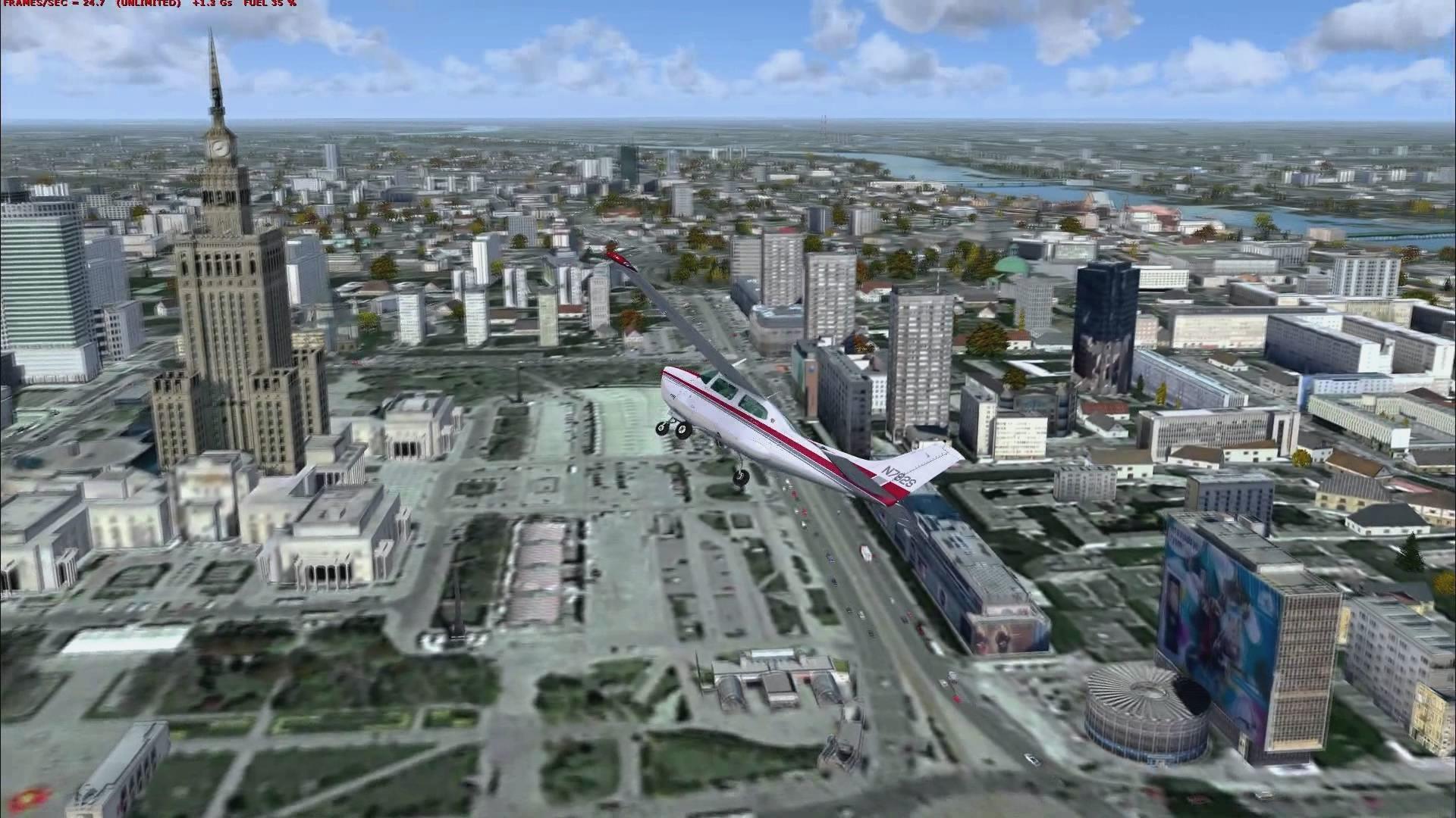 1920x1080 Warsaw Wallpaper