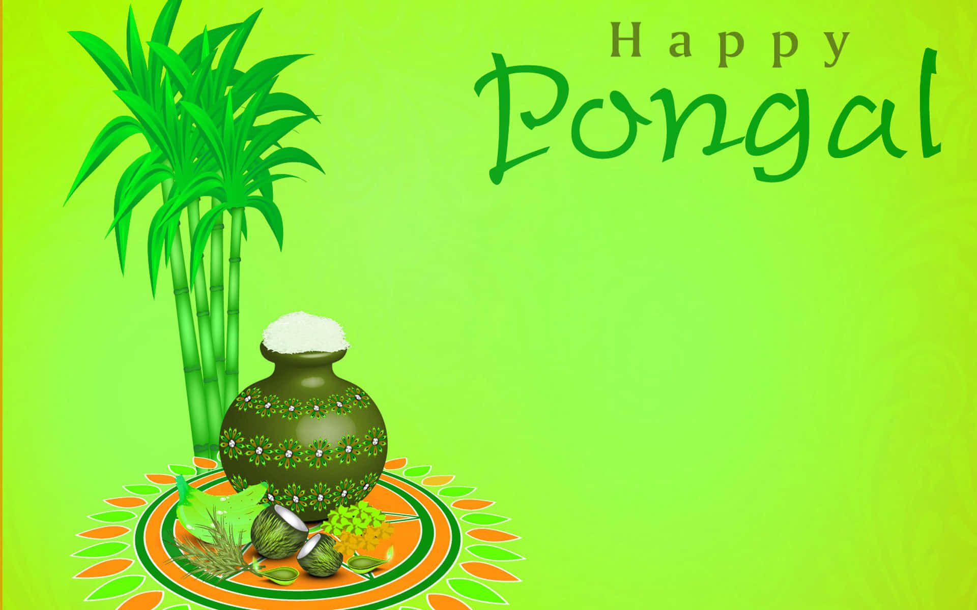 1920x1200 Pongal Background