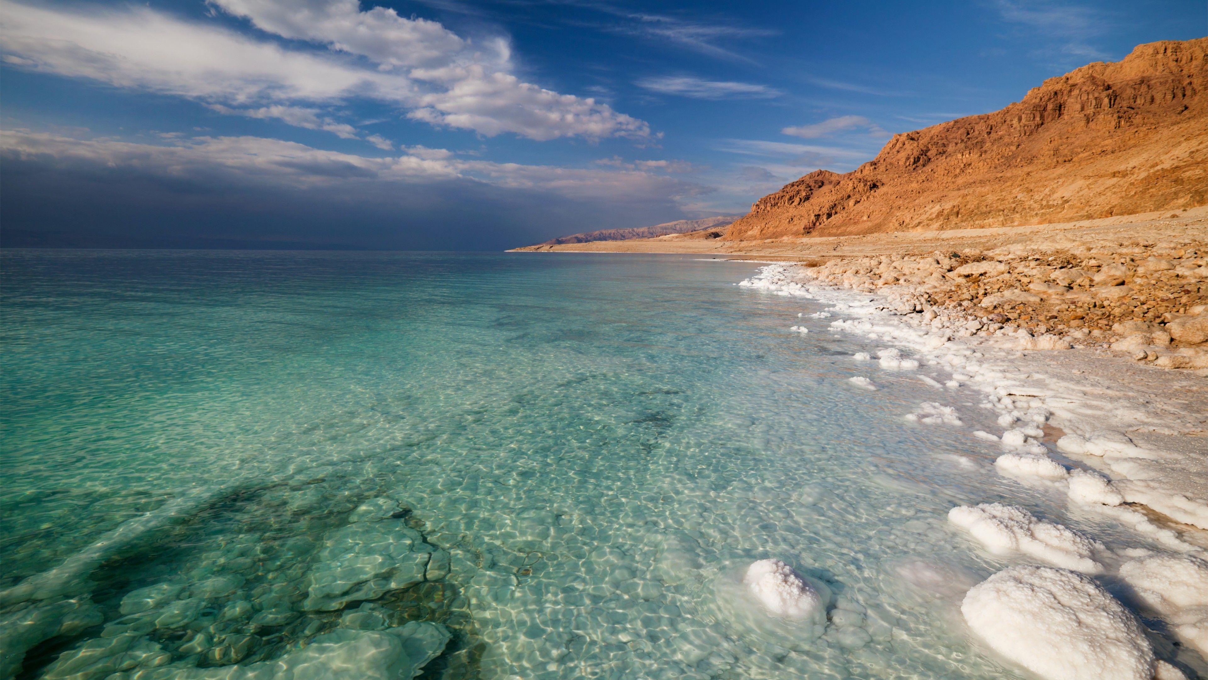 3840x2160 Wallpaper Dead Sea, 5k, 4k wallpaper, Israel, Palestine