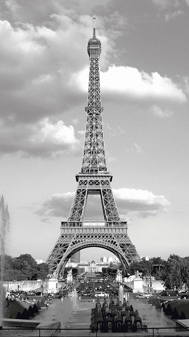 750x1334 iPhone7papers with eiffel tower france city