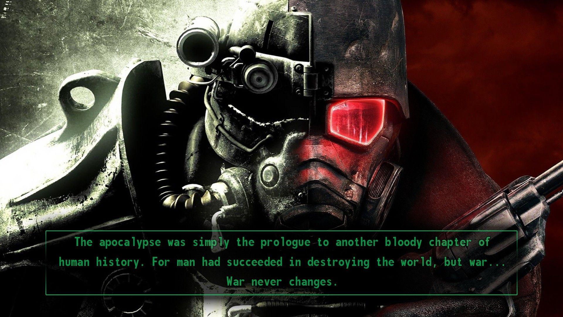 1920x1080 New Vegas, Fallout War, Vault Tec Wallpaper HD