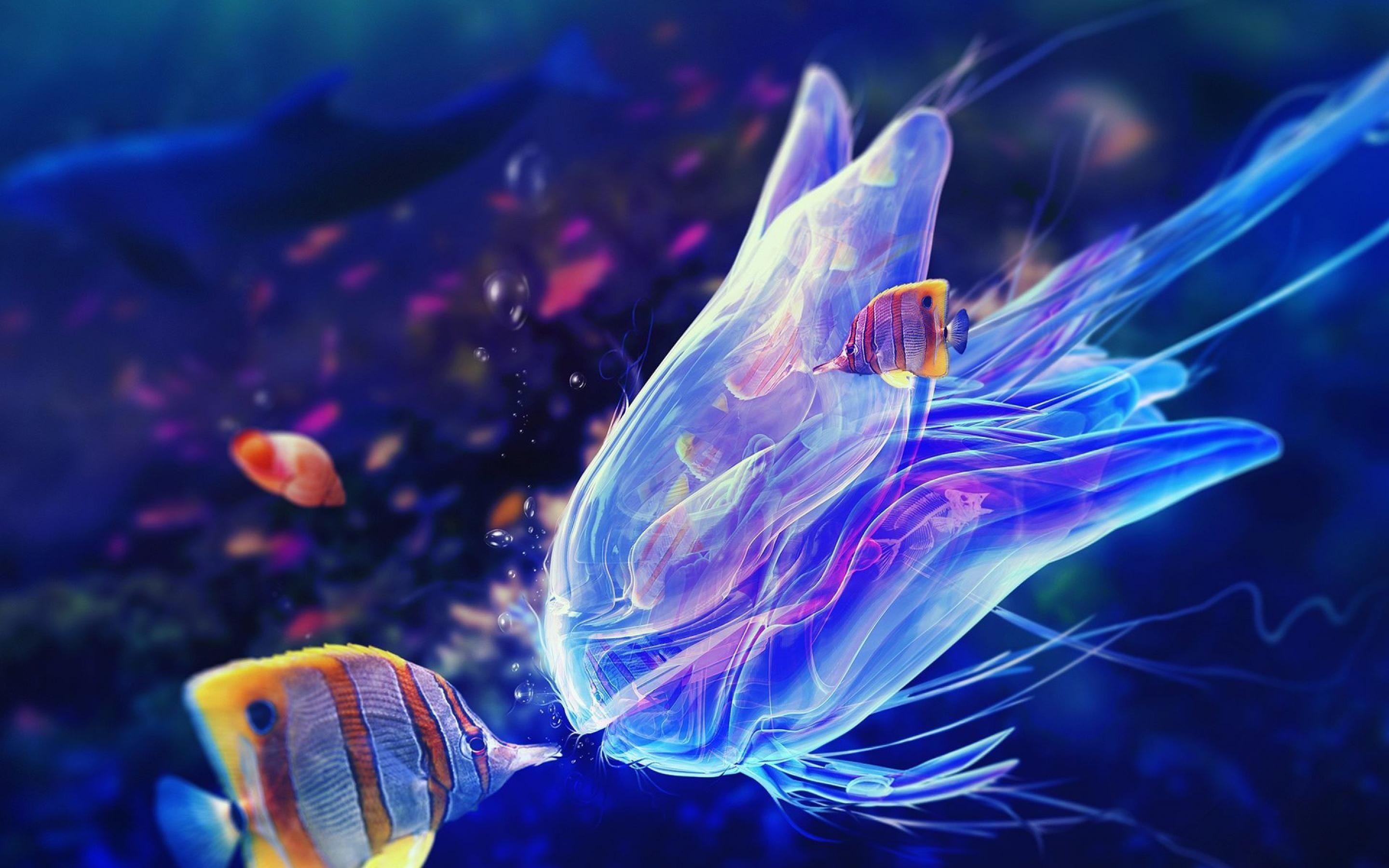 2880x1800 Jellyfish Wallpaper