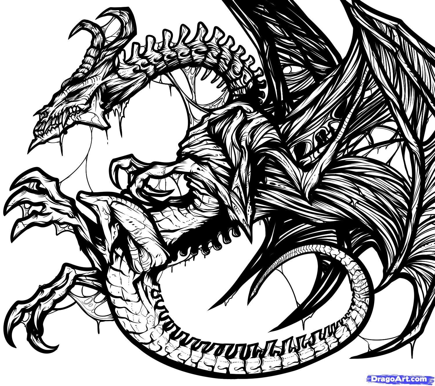 1500x1333 Tattoos : Dragon Tribal Tattoo Designs Free Photo Download