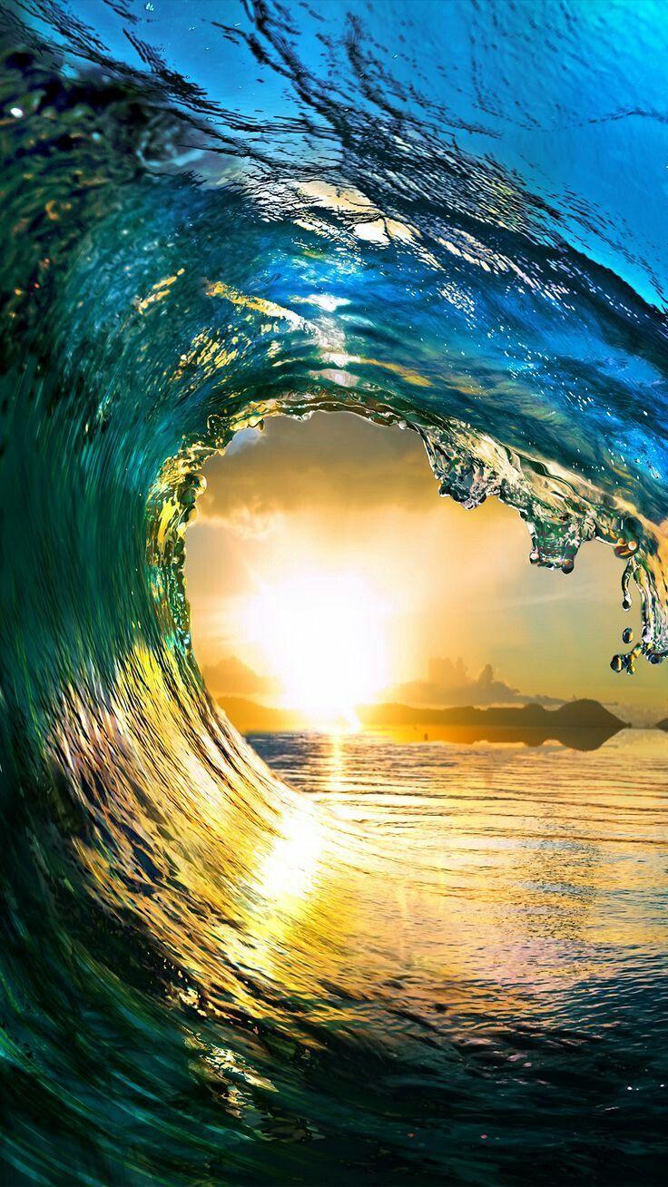 Ocean Wave Colorful Digital Art Scenery HD 4K Wallpaper 82515