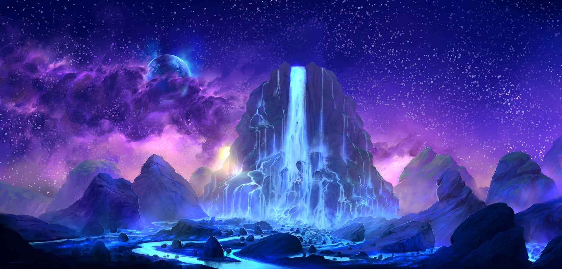 1920x920 Fantasy Space Wallpaper