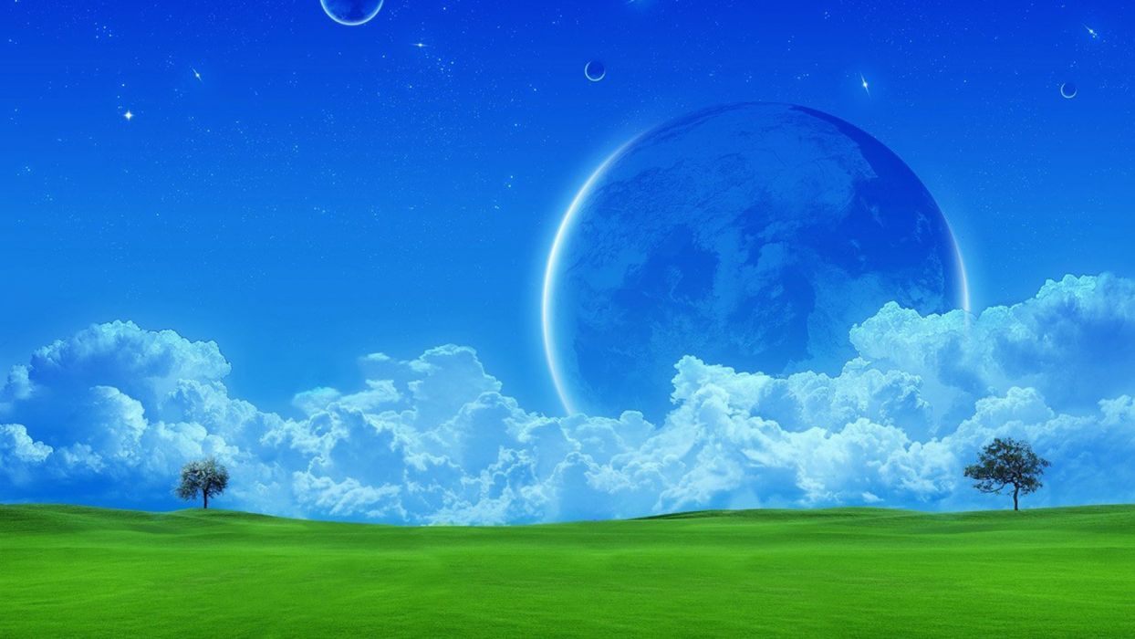 1244x700 Art fantasy world wallpaper art