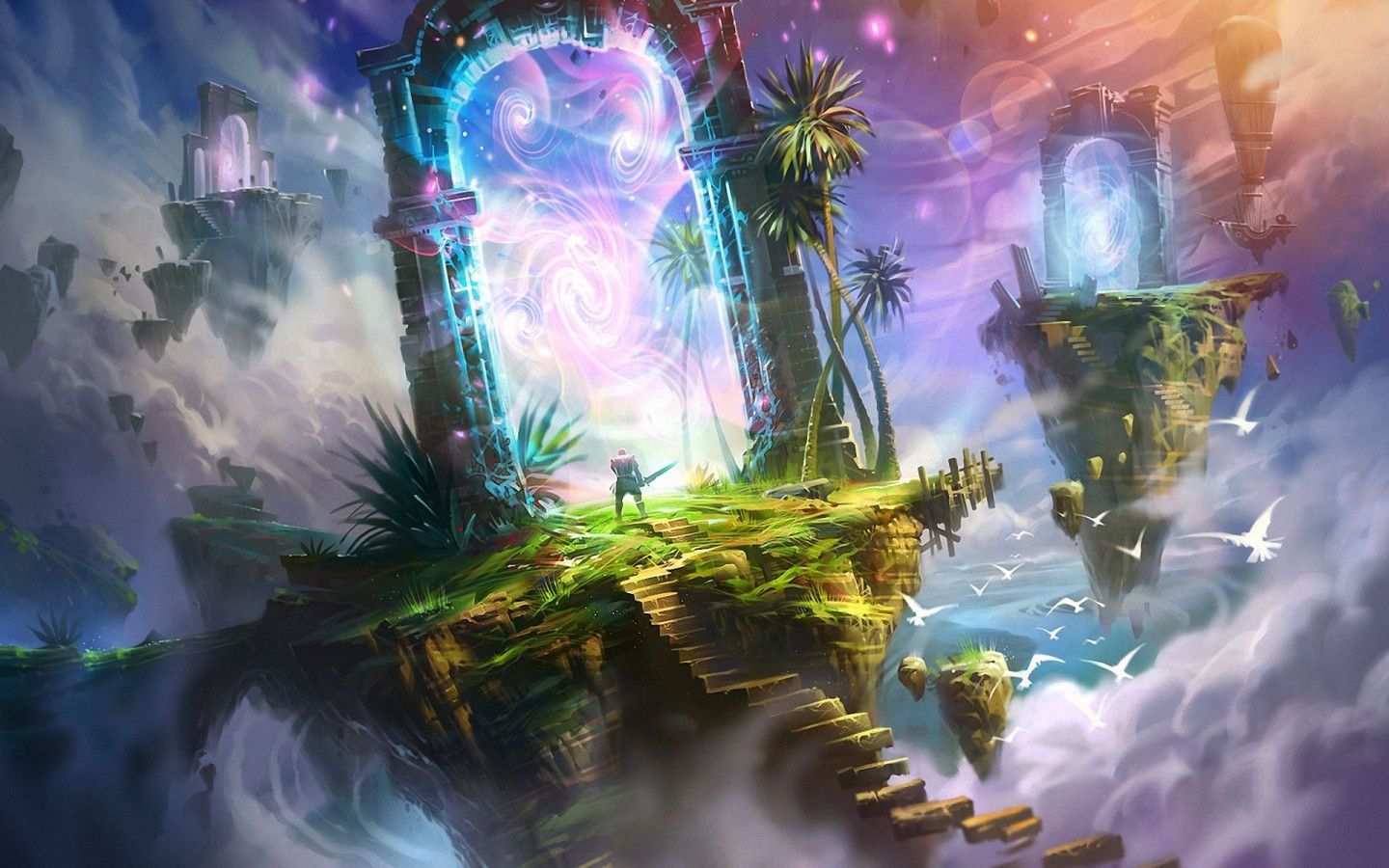 1440x900 Fantasy Portal Cool High Definition