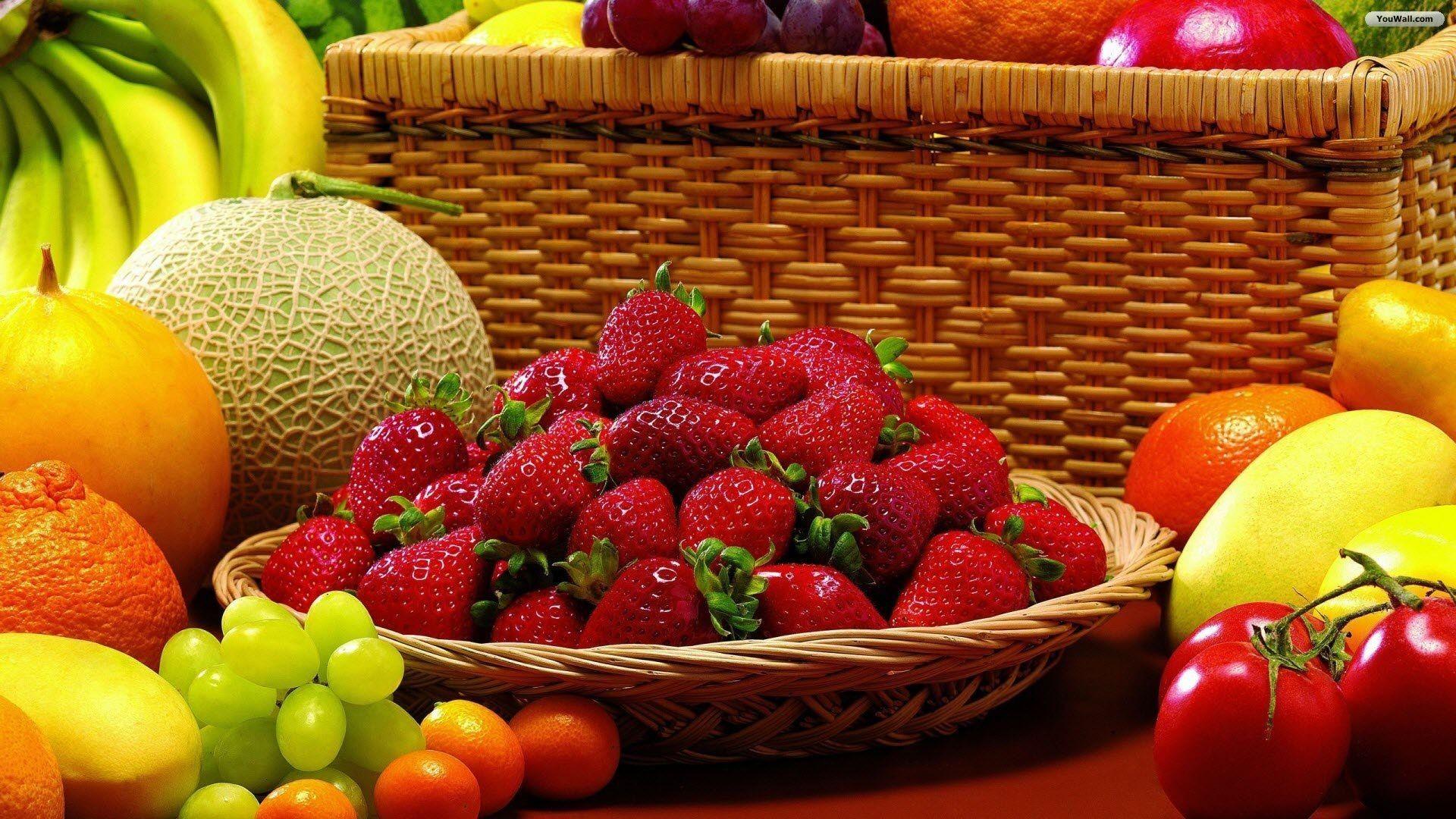 1920x1080 Fruit Background Wallpaper