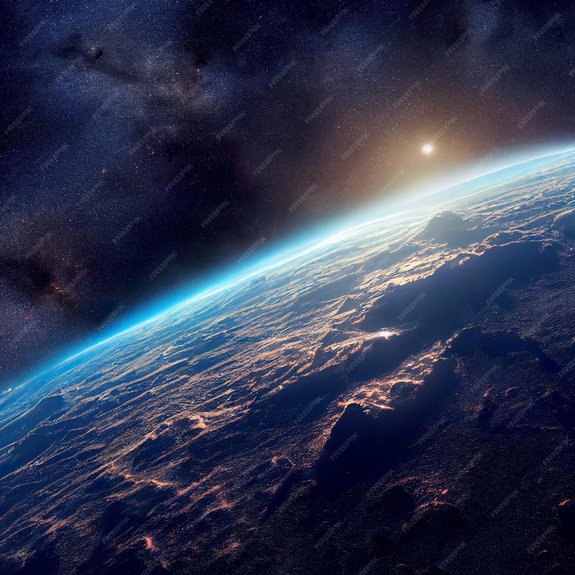 2000x2000 Space abstract background fantasy