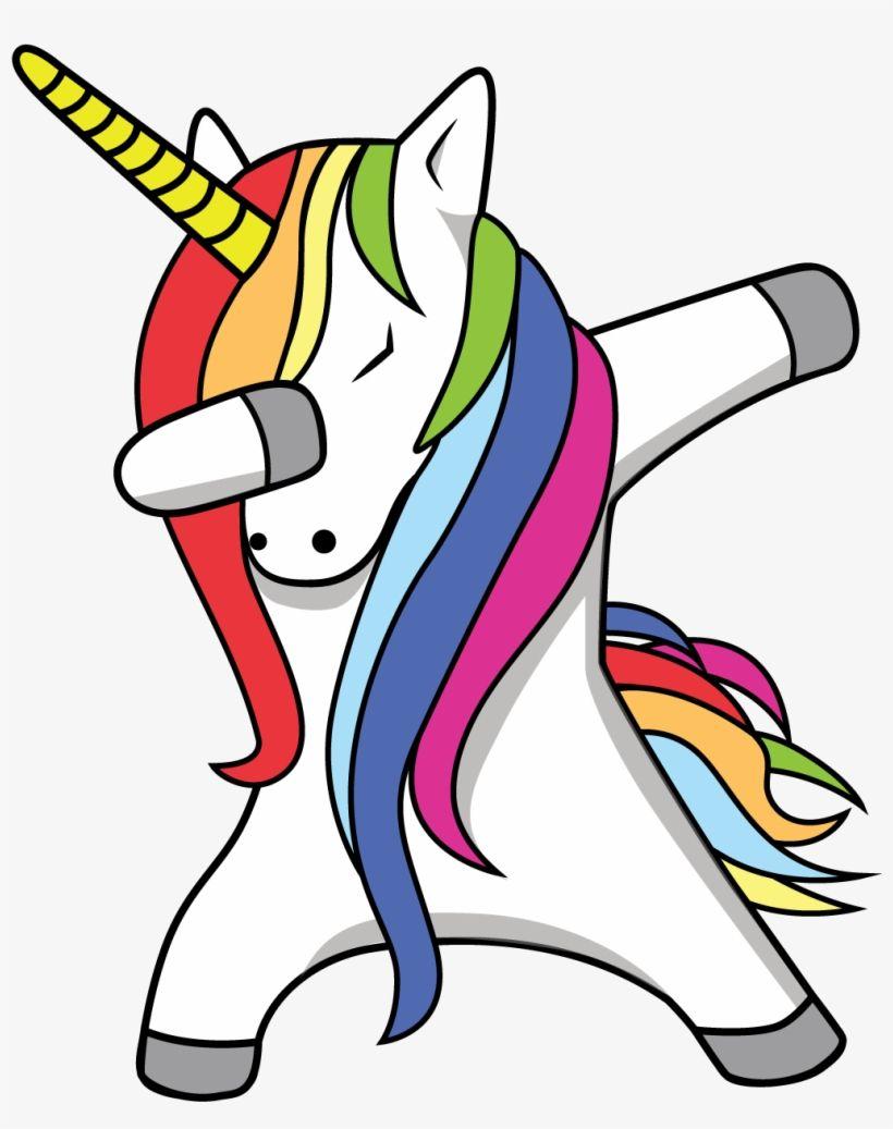 820x1037 Unicorn Transparent Dab Unicorn Dabbing