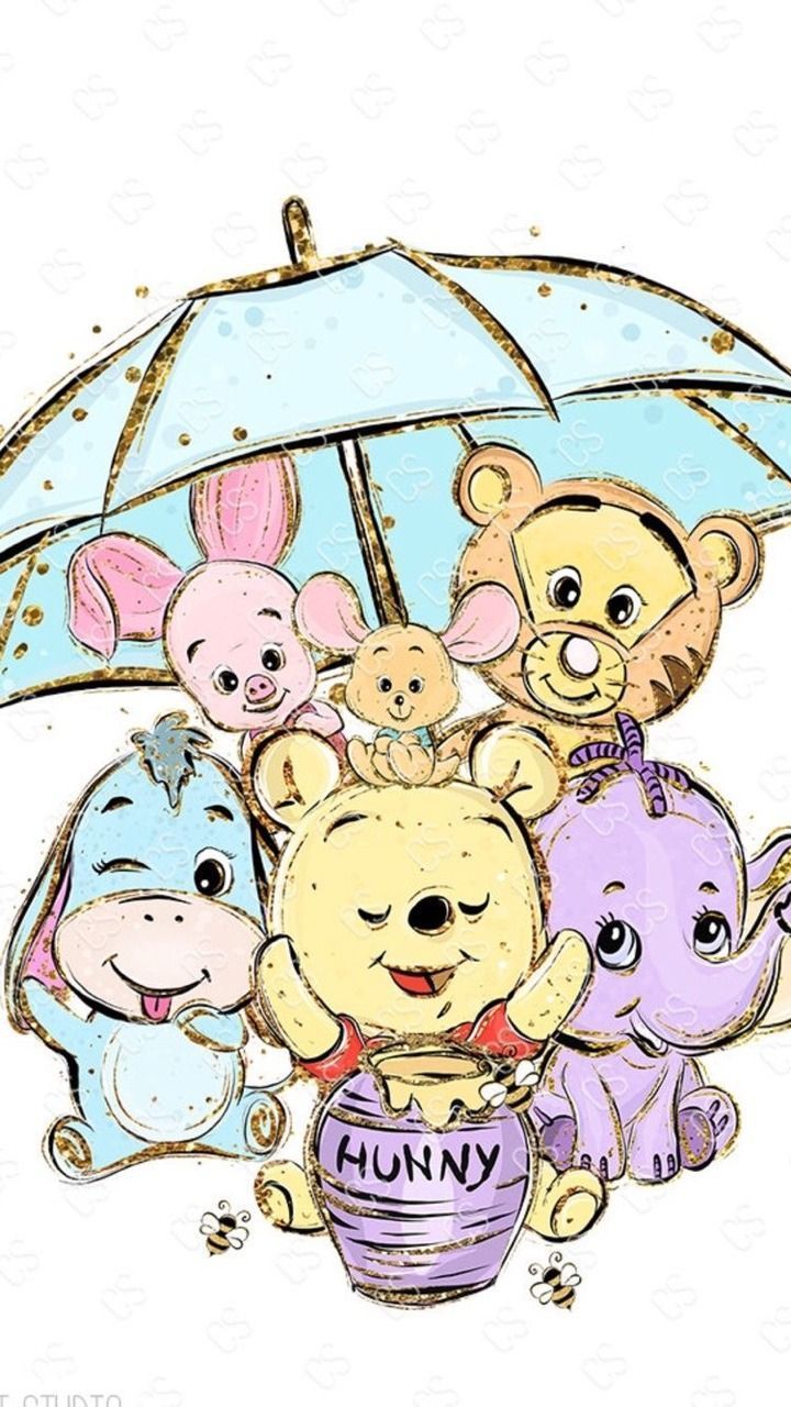 720x1280 WALLPAPERS. Winnie the pooh drawing