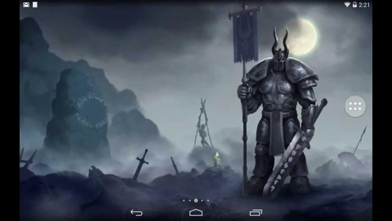 1280x720 Moon Knight (full version) fantasy android live wallpaper
