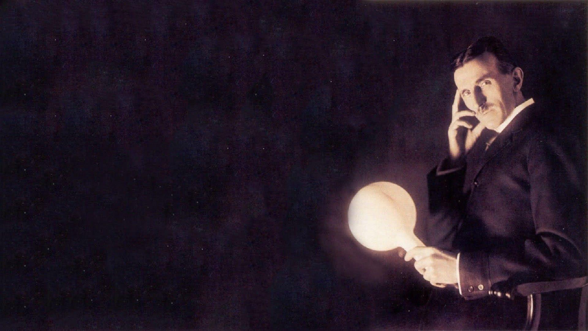 HD wallpaper Nikola Tesla scientists men minimalism  Wallpaper Flare