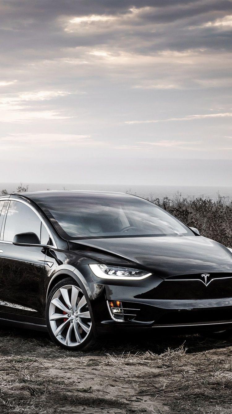 750x1334 Tesla Model X Black Electric Car 750x1334 IPhone 8 7 6 6S Wallpaper, Background, Picture, Image