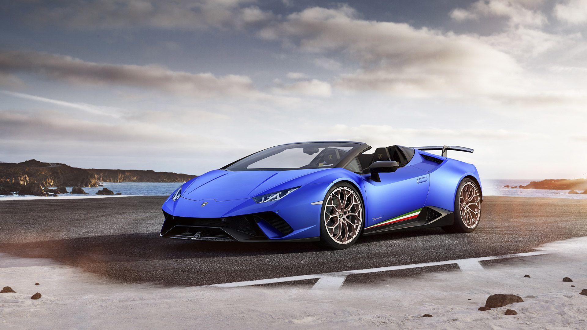 1920x1080 Lamborghini Huracán Spyder Performante Wallpaper