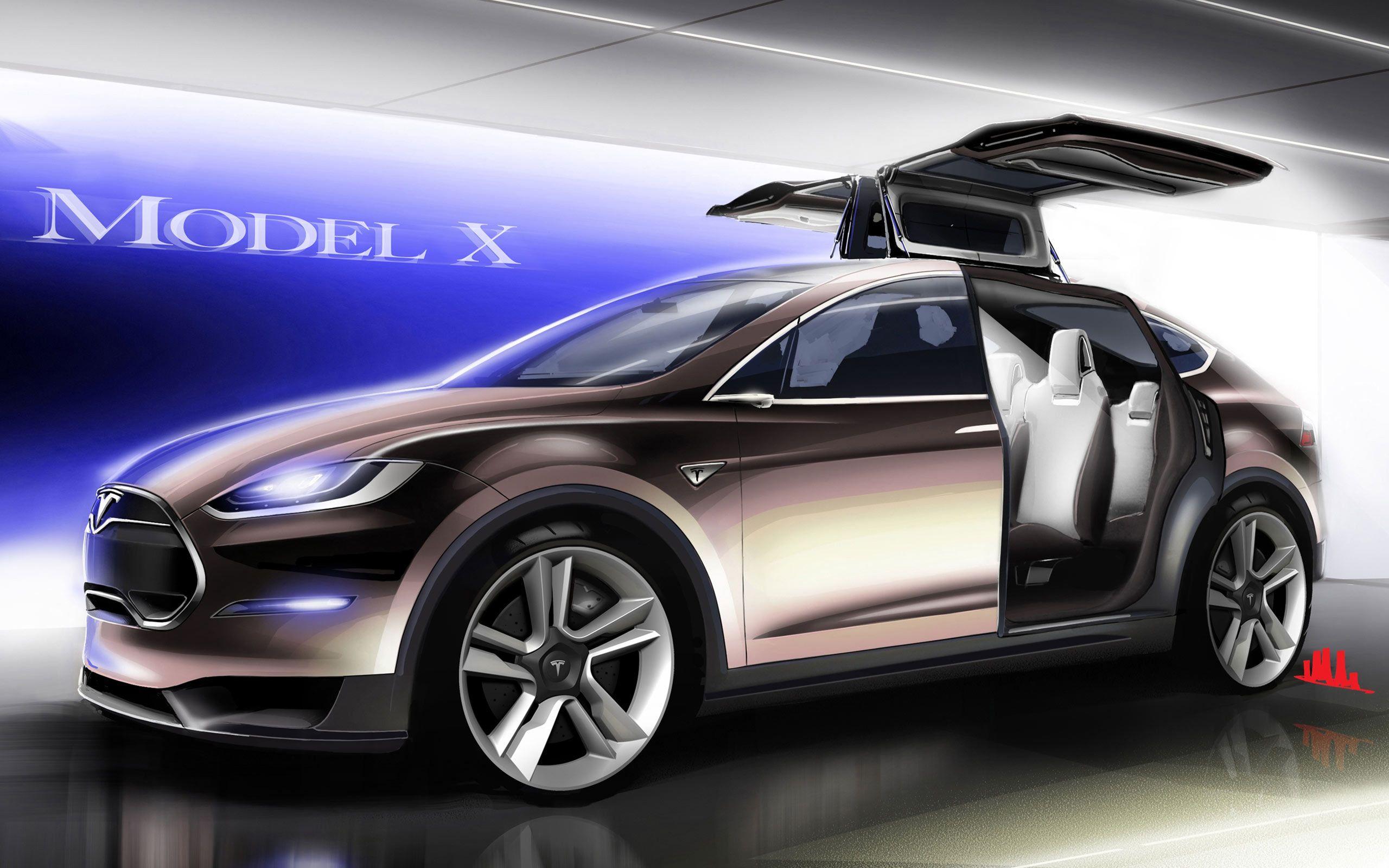 2560x1600 Tesla Model X Wallpaper. HD Car Wallpaper