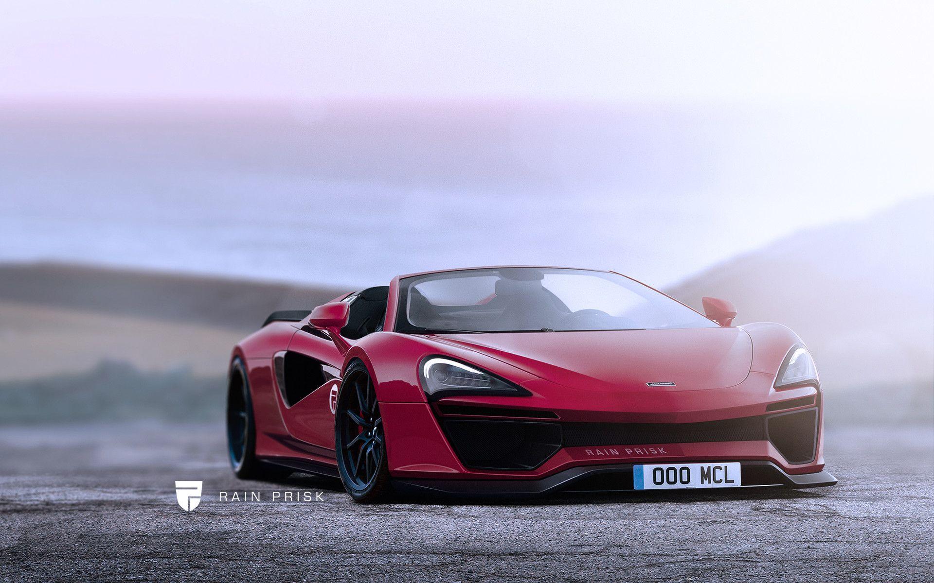 1920x1200 Rain Prisk Mclaren 570 Spyder