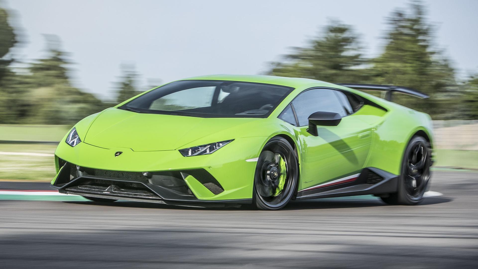 Lamborghini Huracan Performance Р·РµР»РµРЅС‹Р№