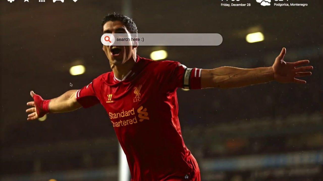 1280x720 HD Wallpaper of Luis Suarez Barcelona