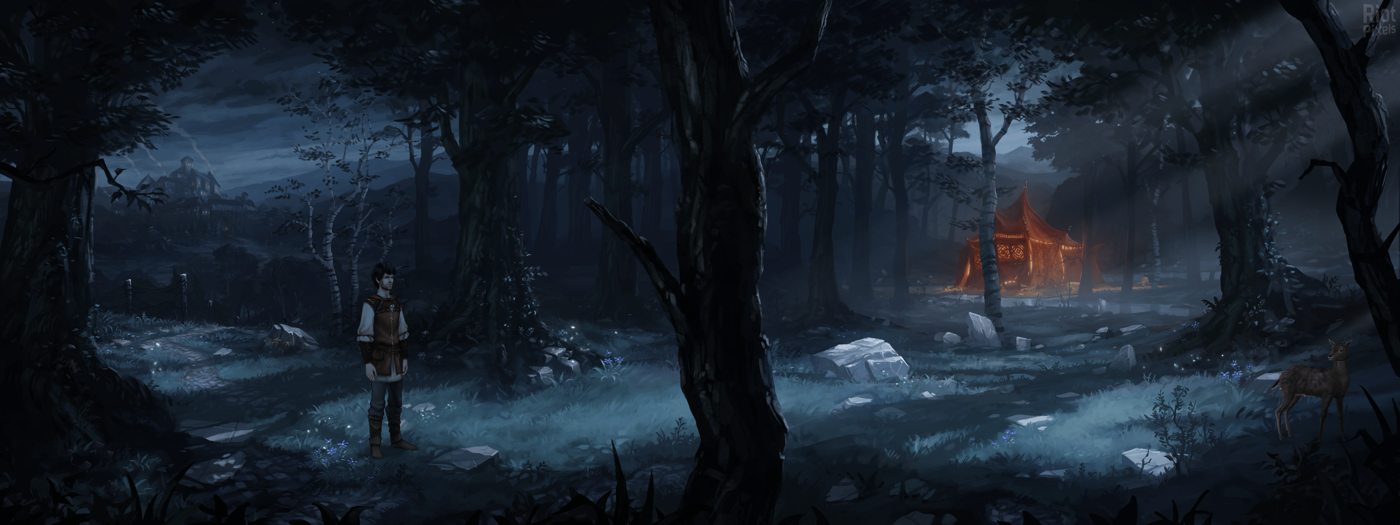 5760x2160 Memoria screenshots at Riot Pixels, image