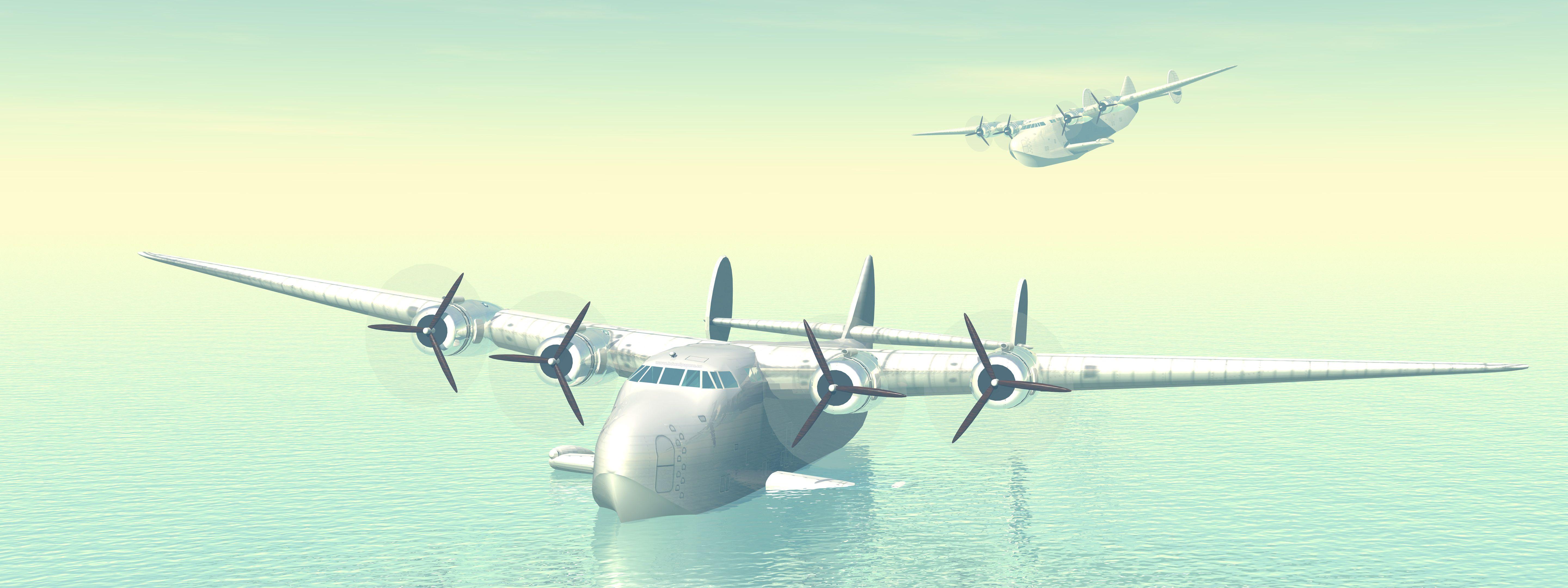 5760x2160 aircraft B 5760x2160
