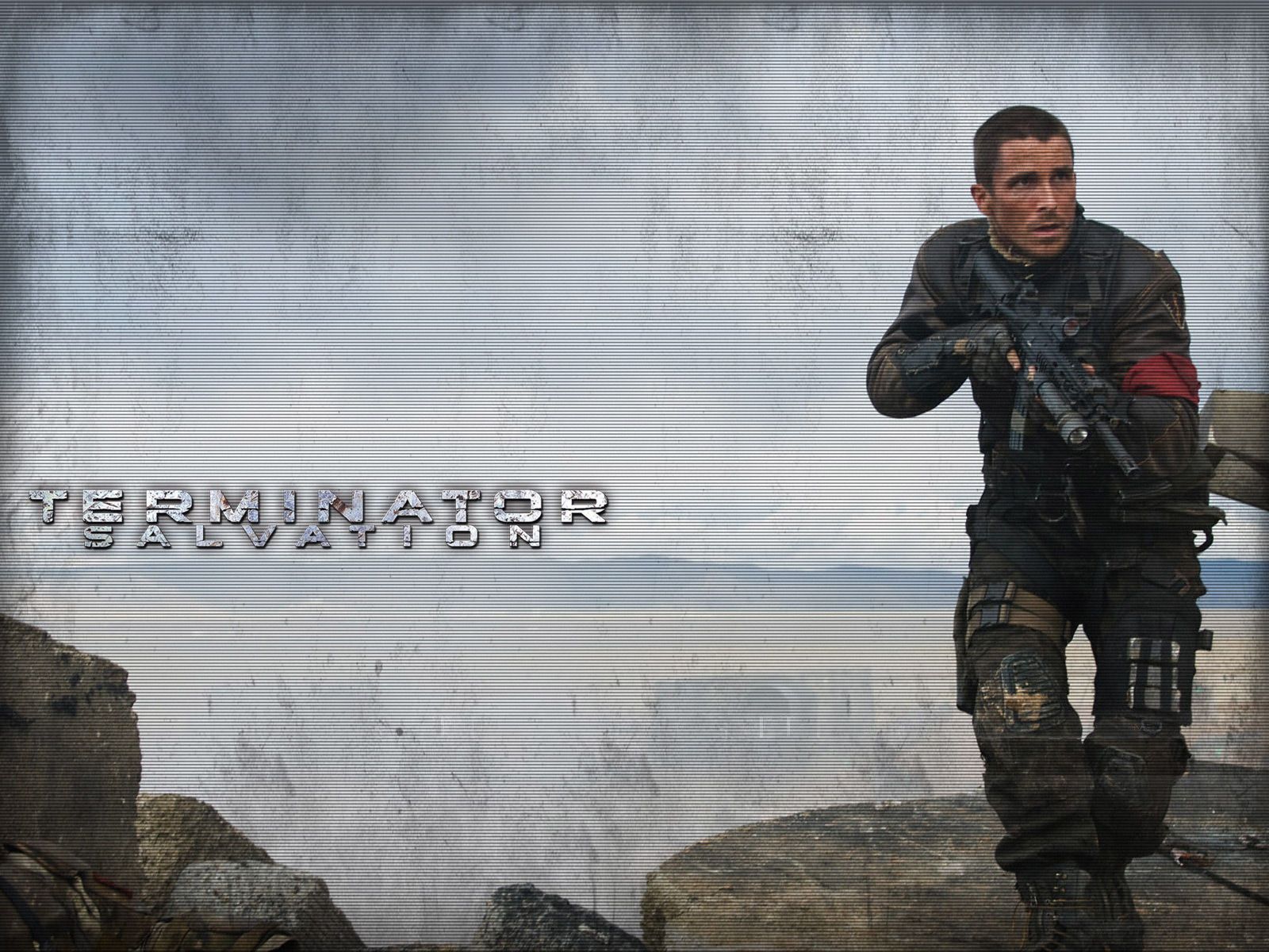 1600x1200 John Connor Salvation fond