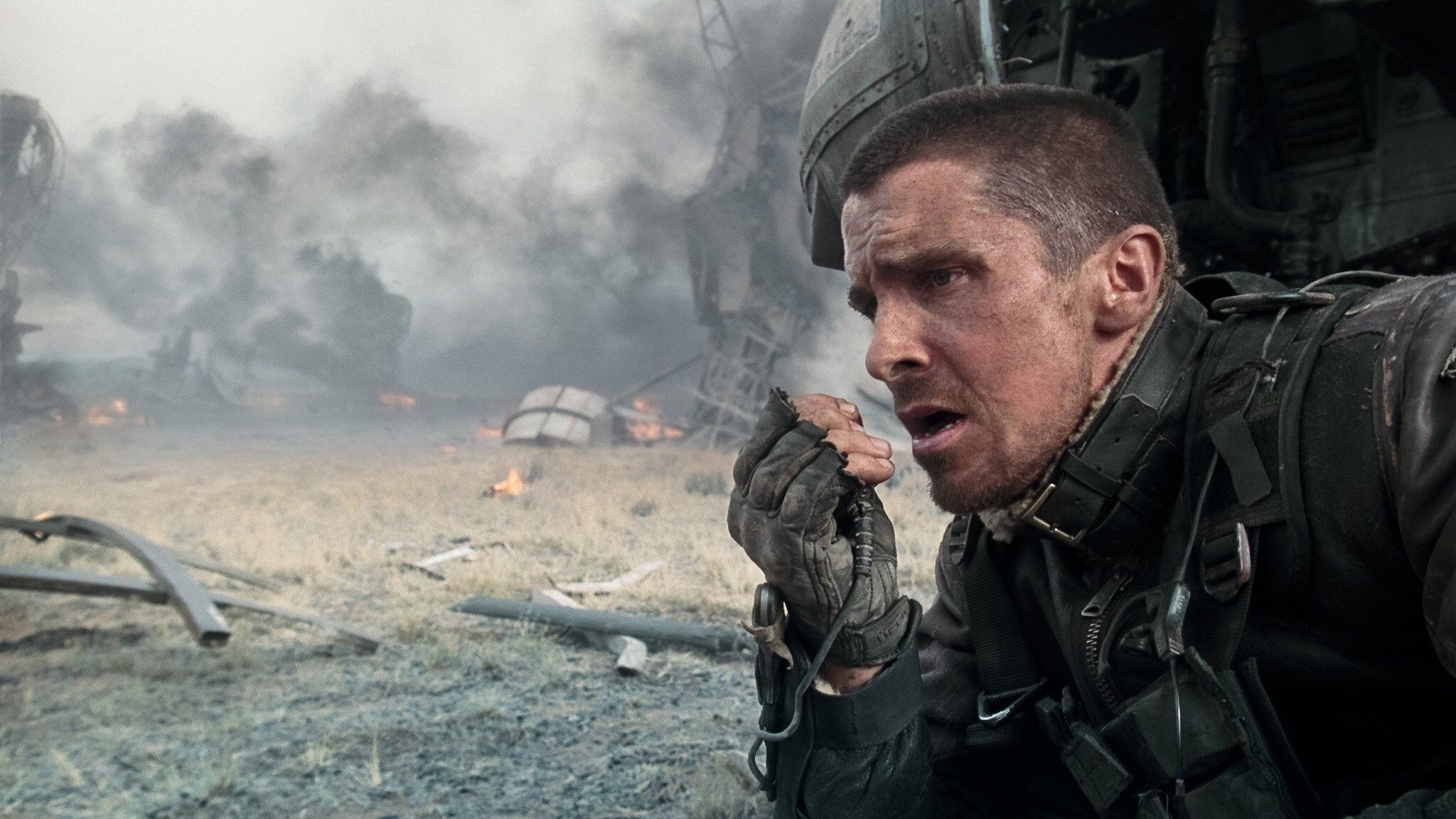 2048x1152 John Connor (The Terminator) Wallpaper