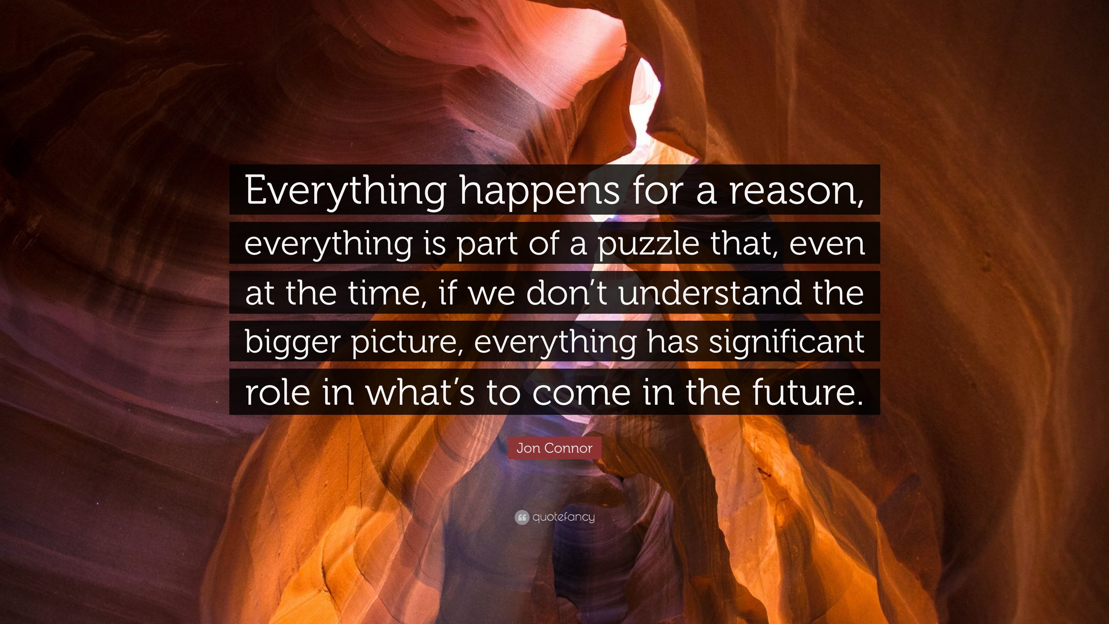 3840x2160 Jon Connor Quote: “Everything happens