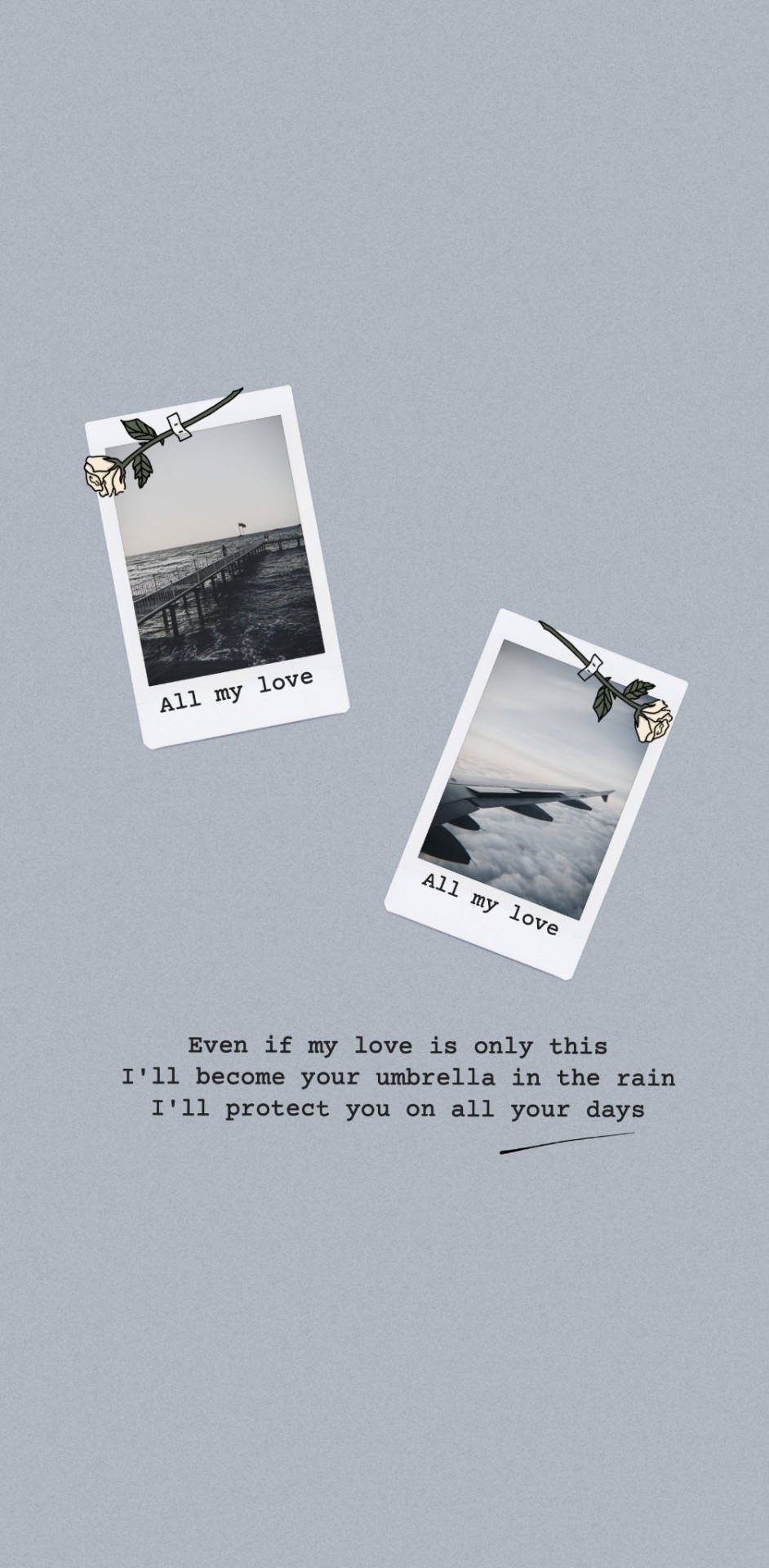 942x1920 Love Lyrics Wallpaper