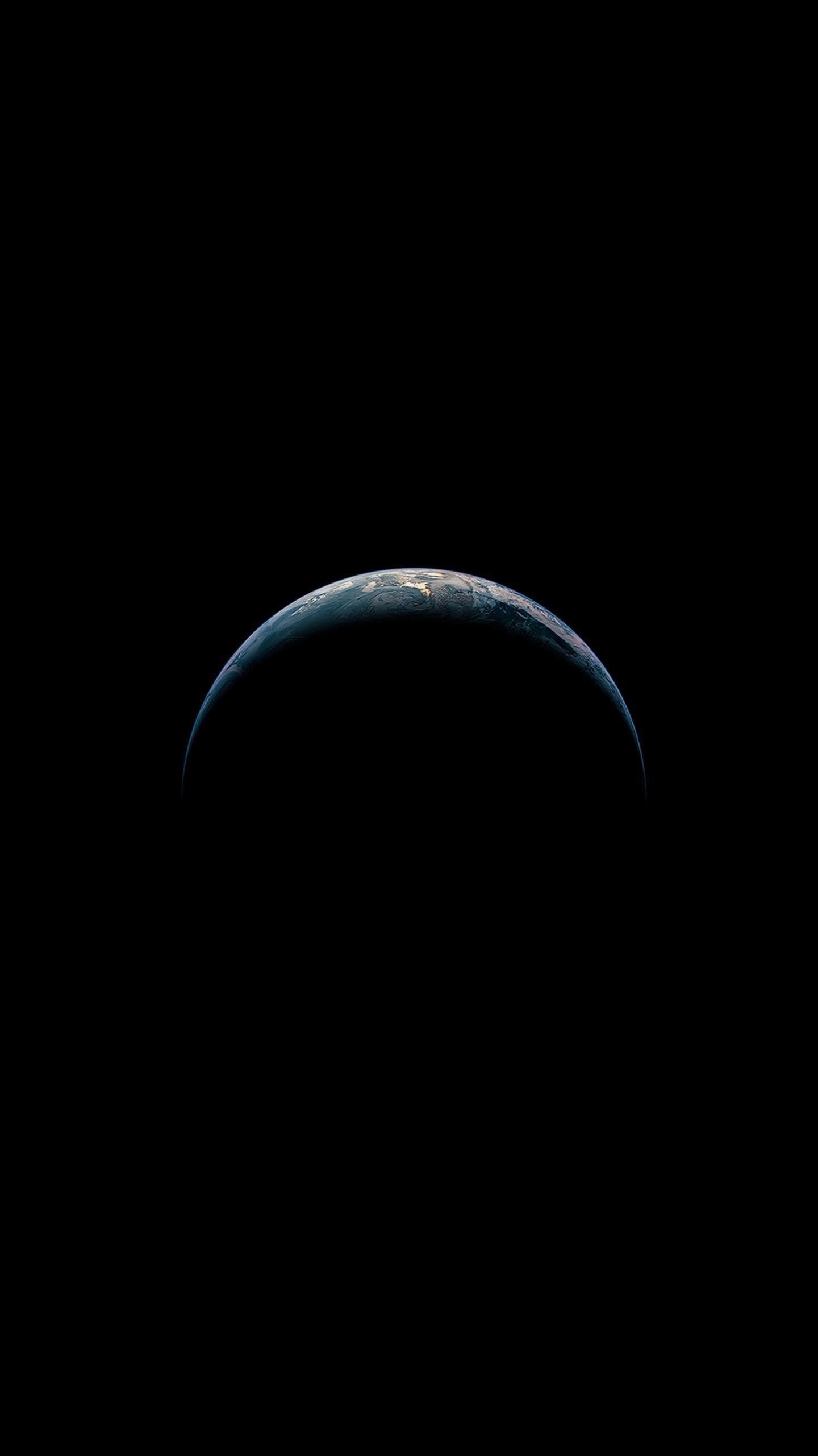 1440x2560 iPhone Wallpaper. Black, Crescent, Darkness, Moon