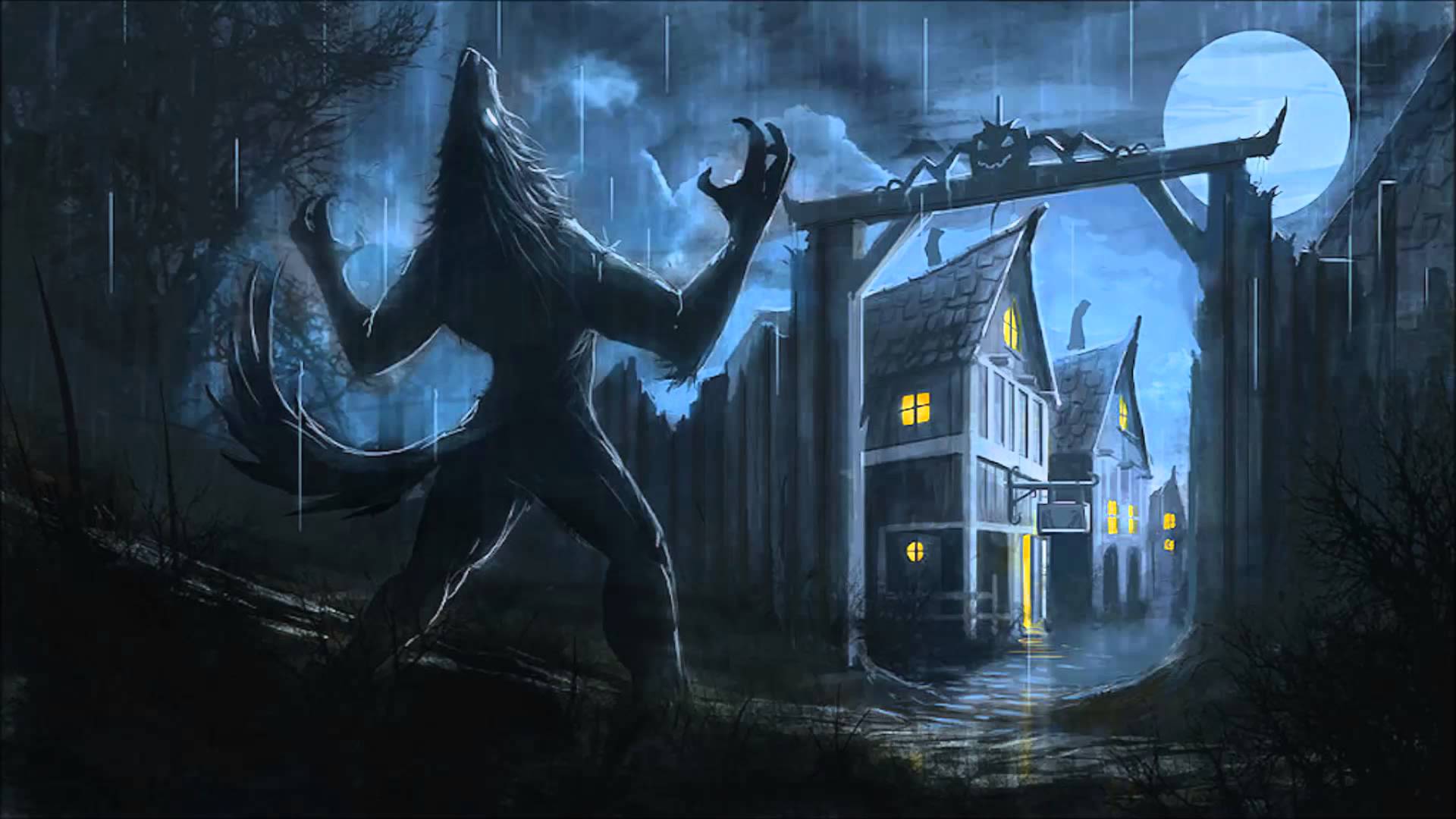 Halloween Werewolf Wallpapers Top Free Halloween Werewolf Backgrounds