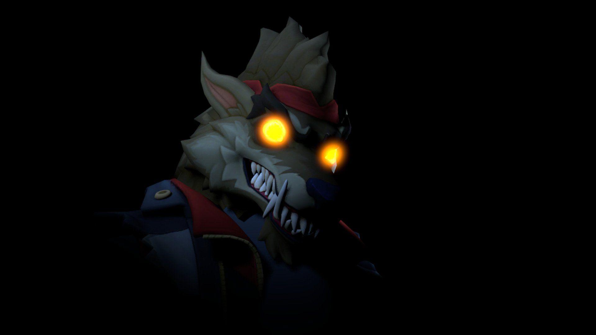 1920x1080 Fortnite Werewolf Background for Halloween