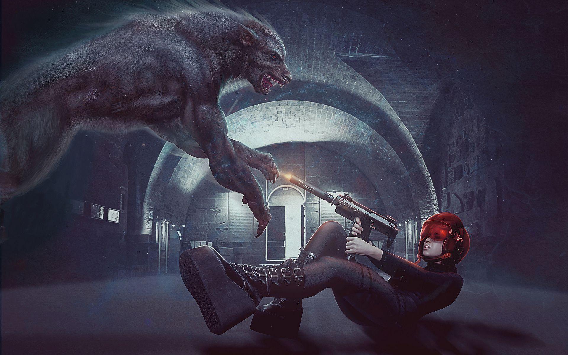 1920x1200 Werewolf HD Background