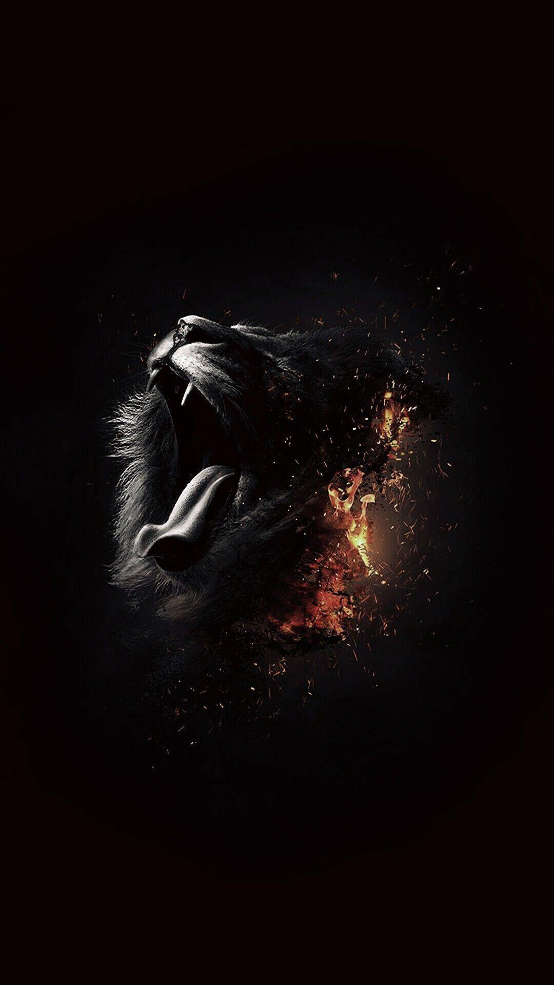 1080x1920 This is BADASS!!!!. Artsy Fartsy!. Lion wallpaper