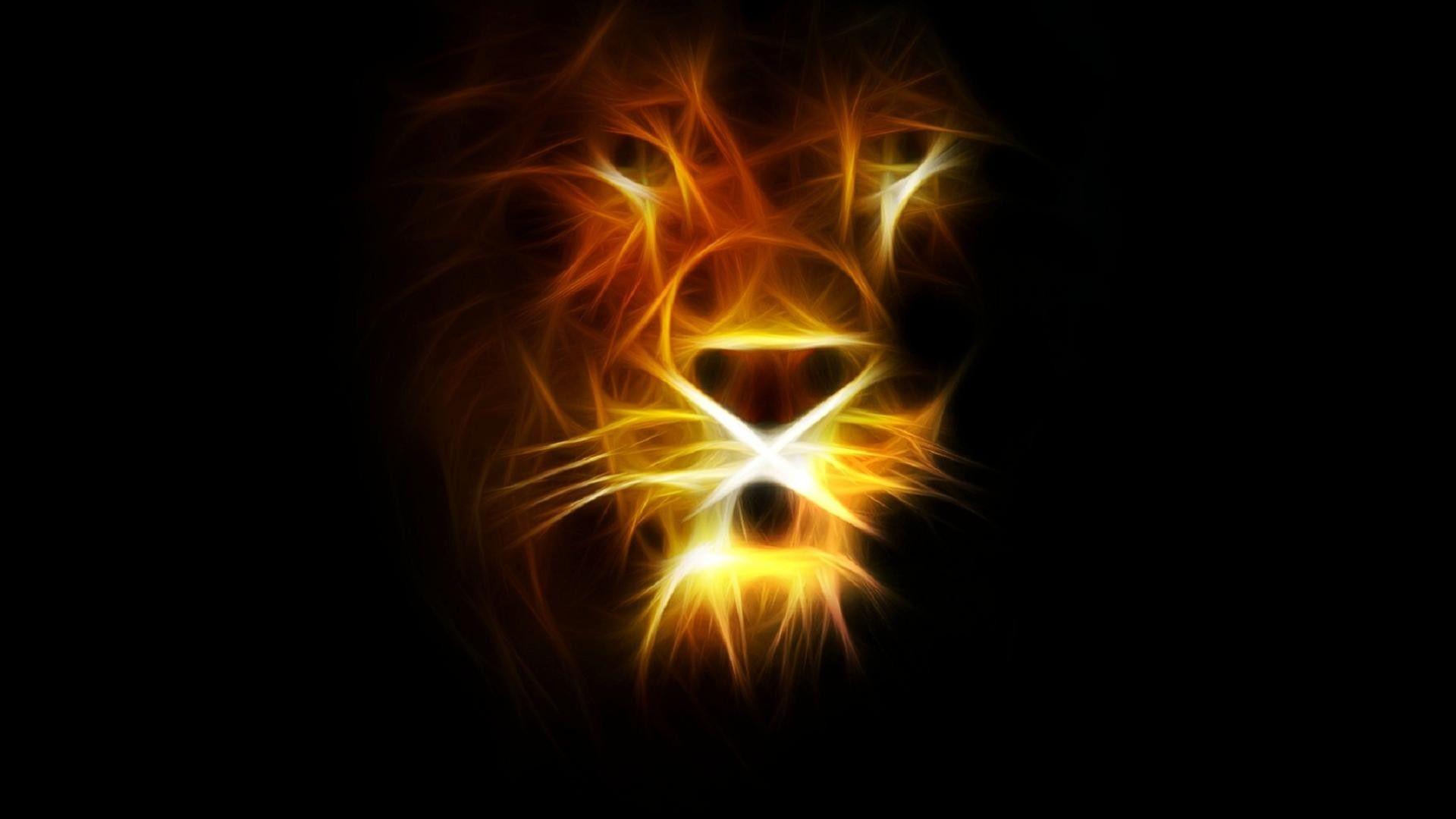 1920x1080 Neon Animal hình nền