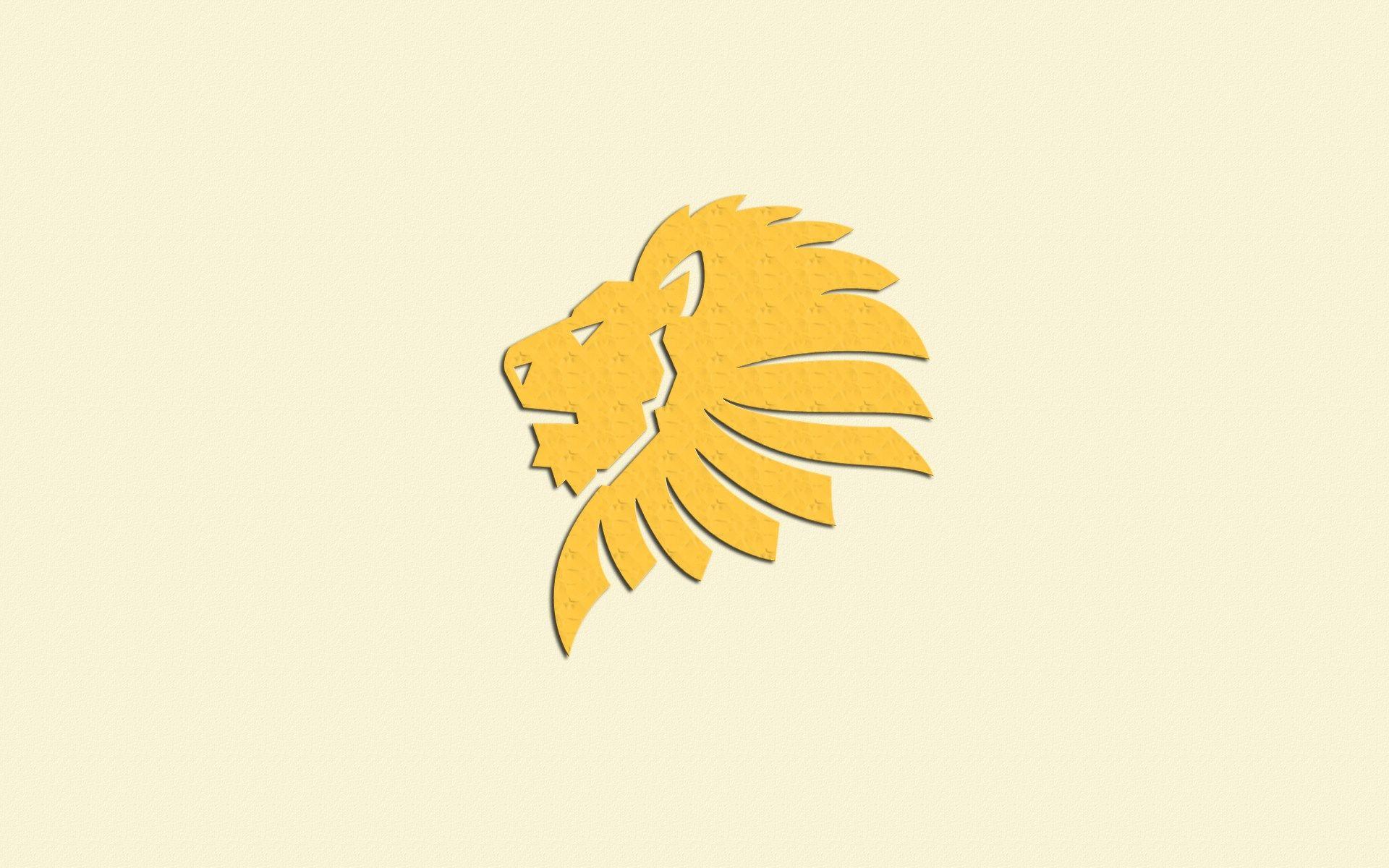 1920x1200 Lion Yellow Art wallpaperx1200