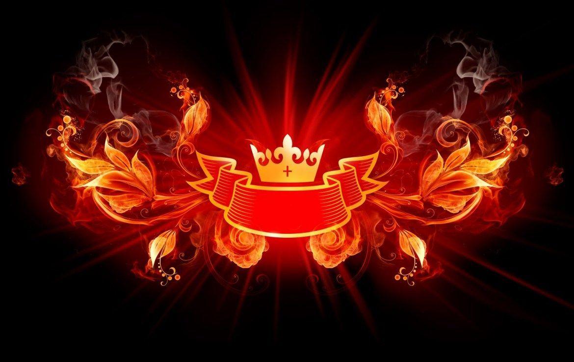 1170x737 Fire Crown Wallpaper. HD wallpaper, Fire crown, Fire art