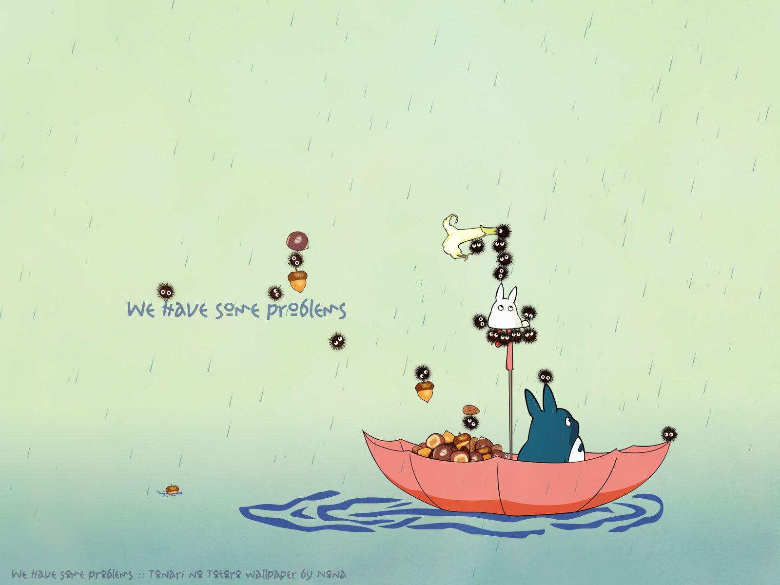 1600x1200 Totoro Wallpaper. Totoro. Totoro, Studio ghibli