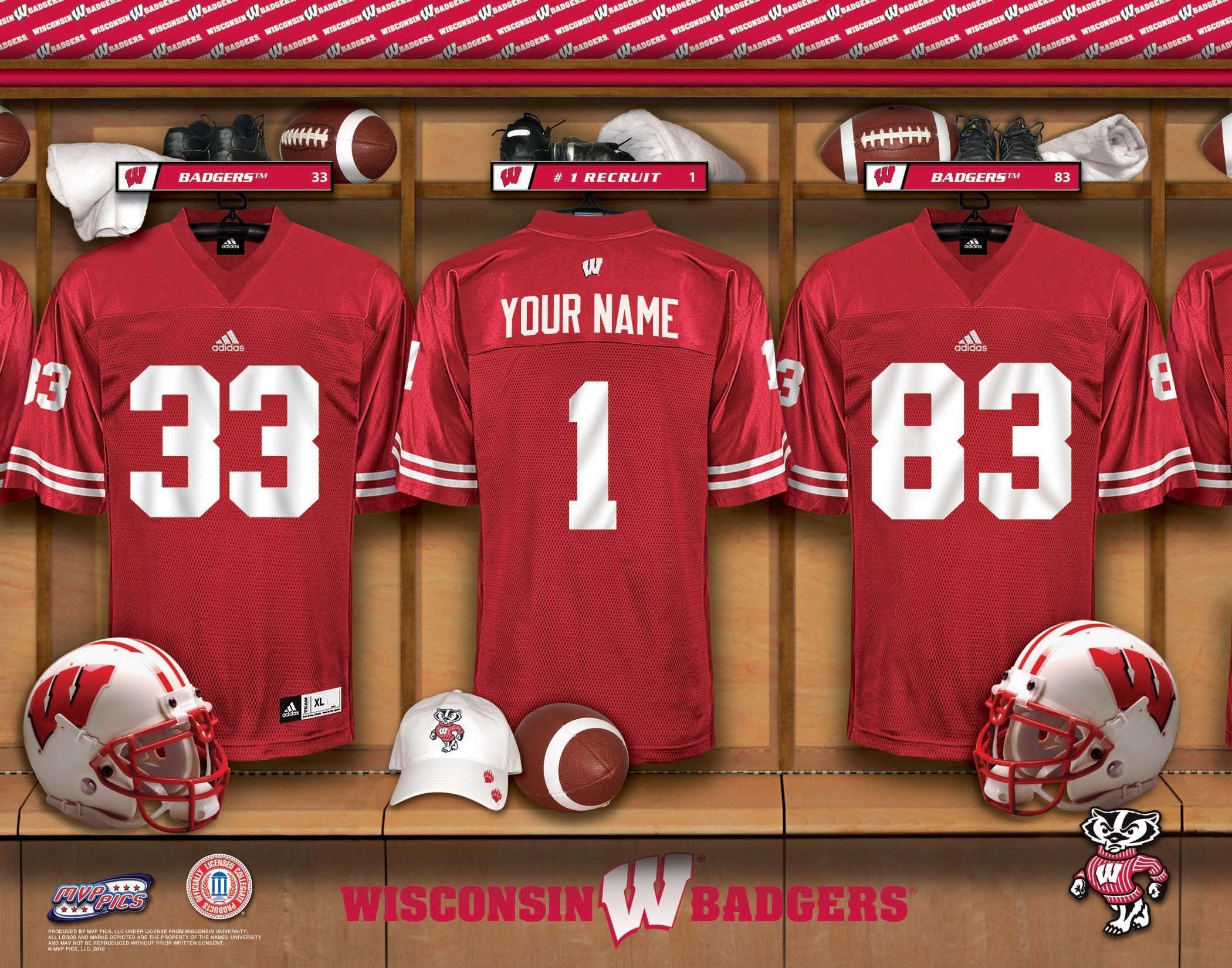 2100x1650 WISCONSIN BADGERS college football