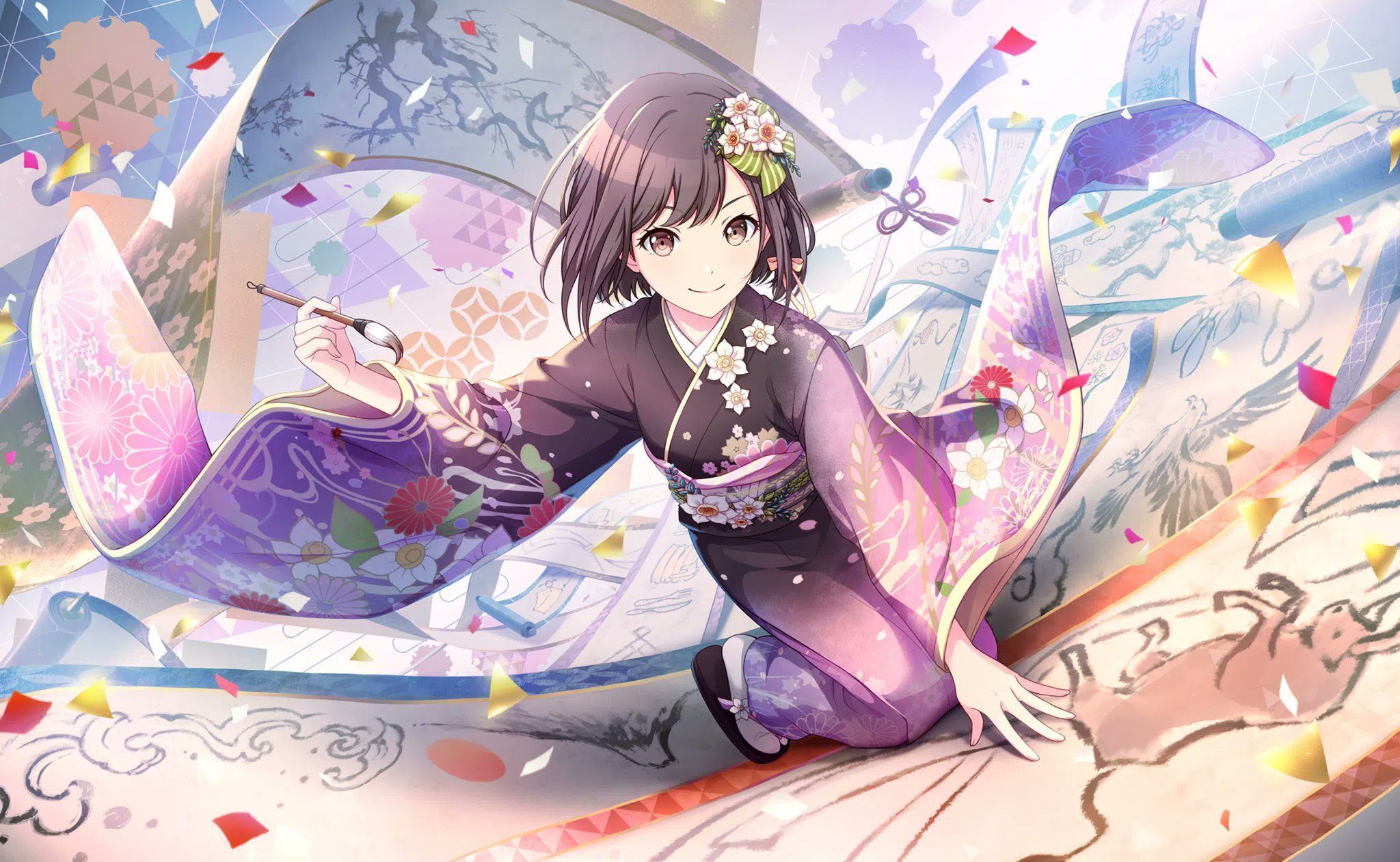 2048x1261 Ena Shinonome Wallpaper