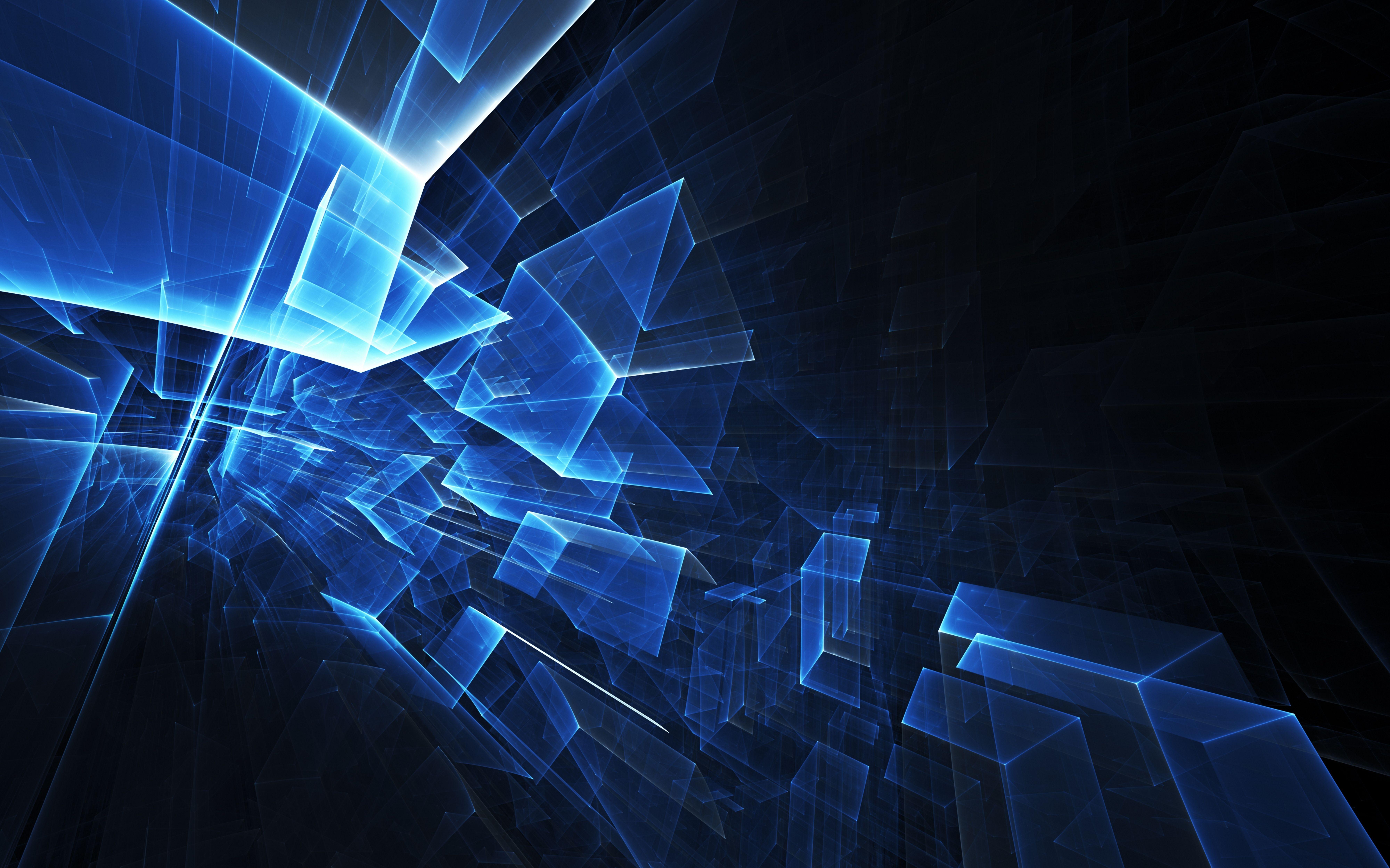 4K Black And Blue Abstract Wallpapers Top Free 4K Black And Blue 