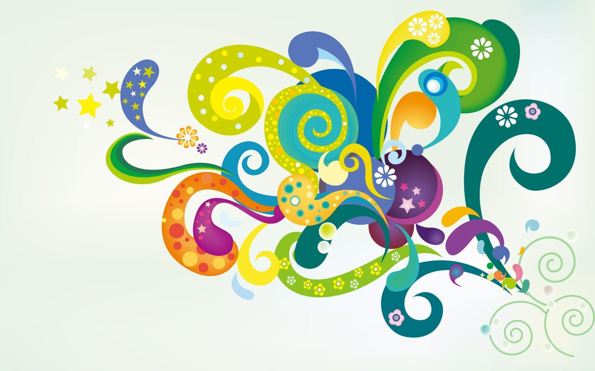 1920x1200 Colorful Flower Wallpaper