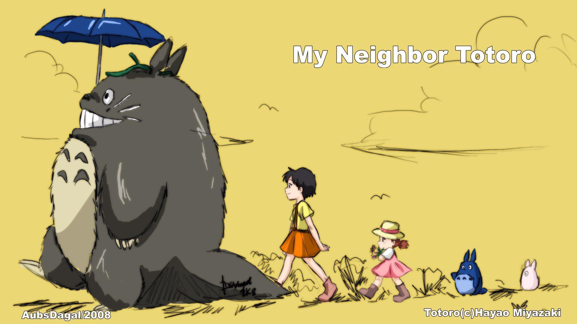 1920x1080 My Neighbor Totoro Wallpaper