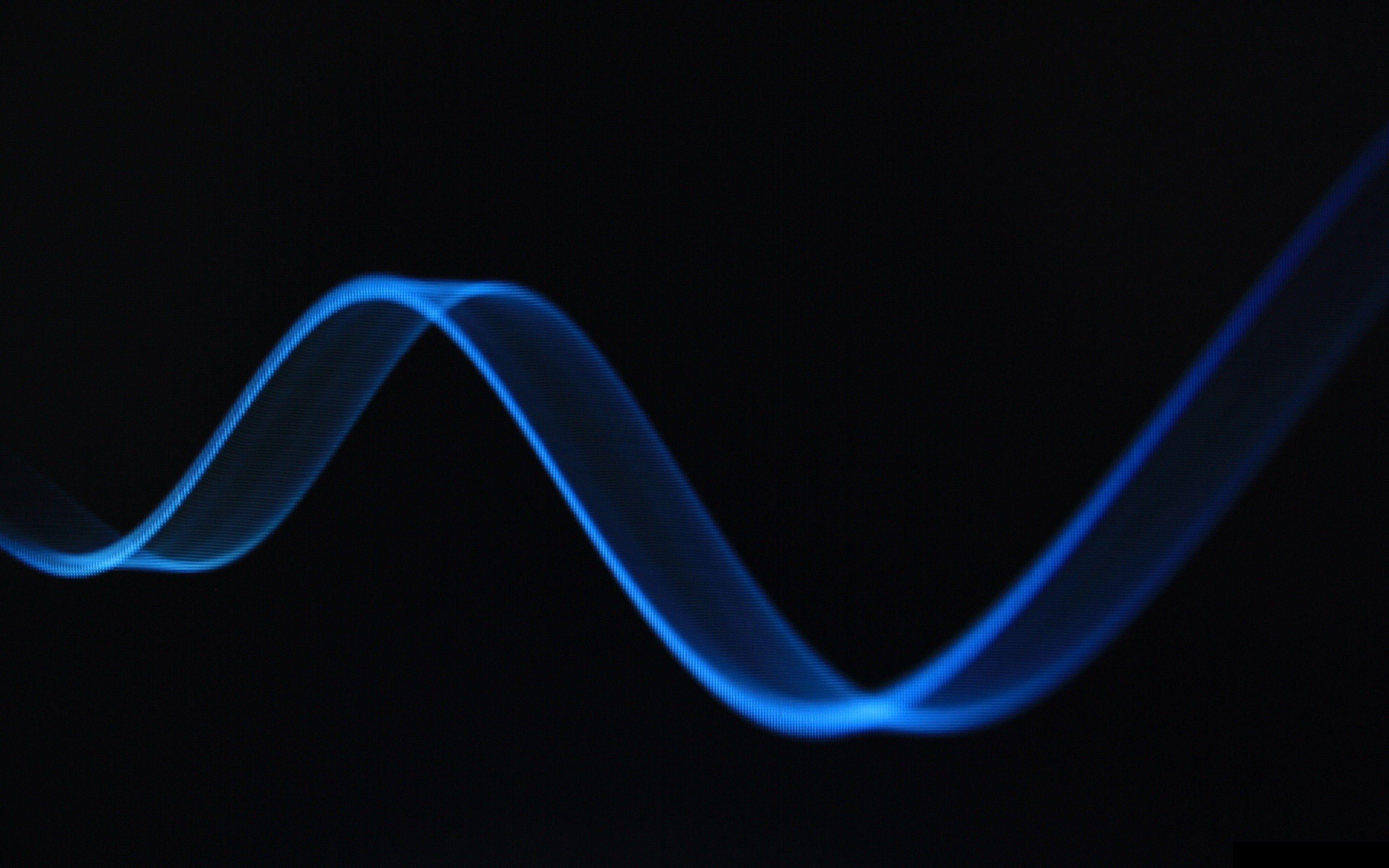 3840x2400 Dark Abstract Wallpaper Blue and Black Background