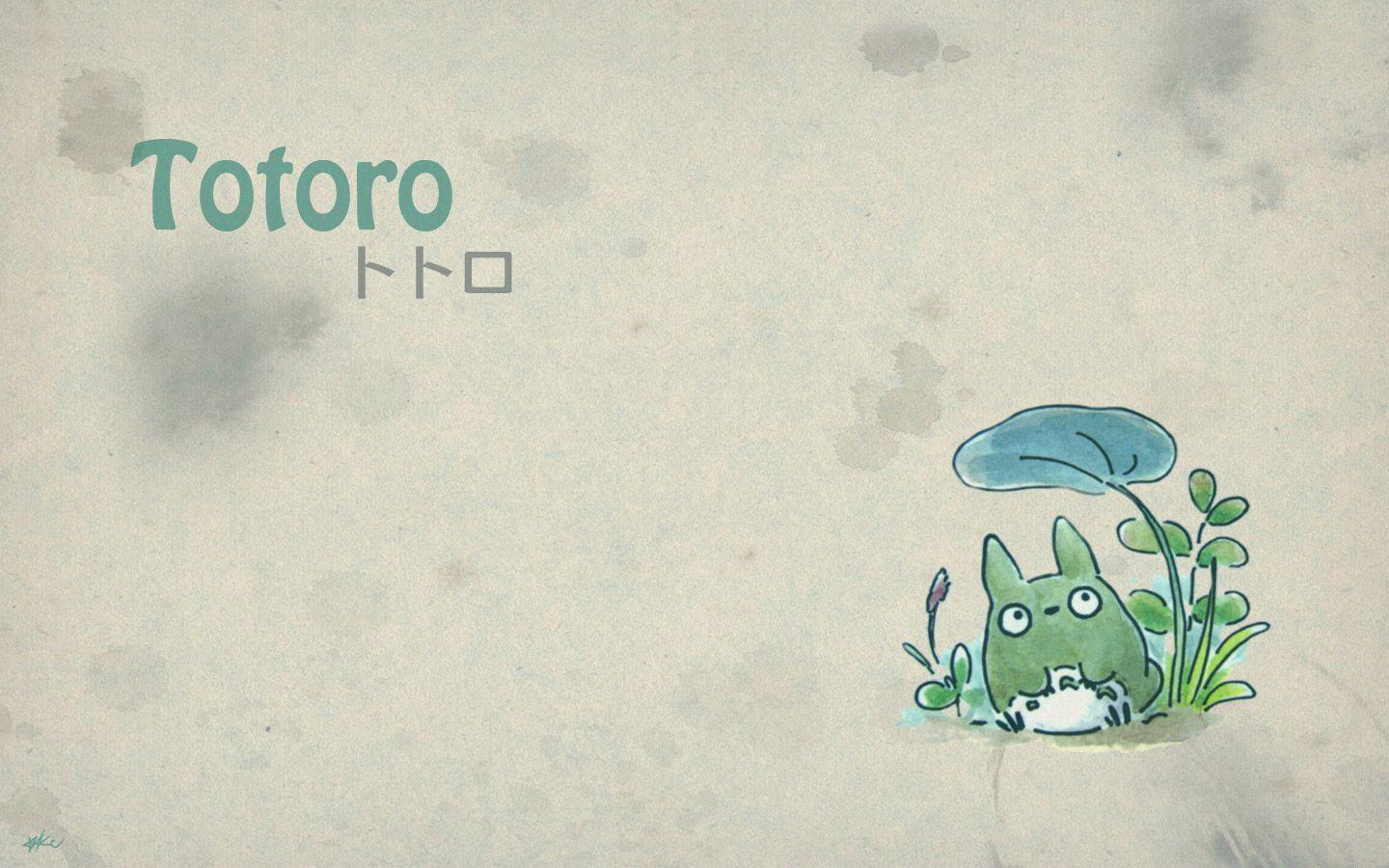1440x900 My Neighbor Totoro