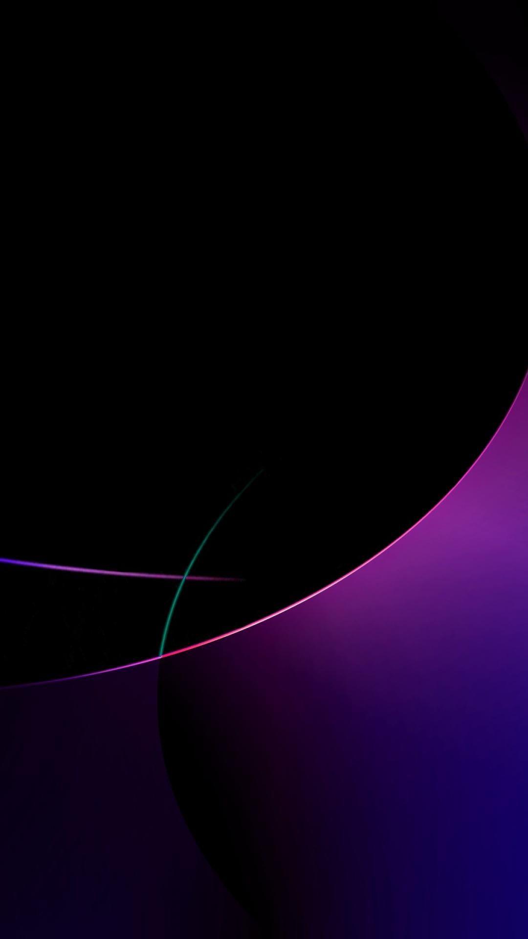 1080x1920 Black And Pink Abstract Wallpaper